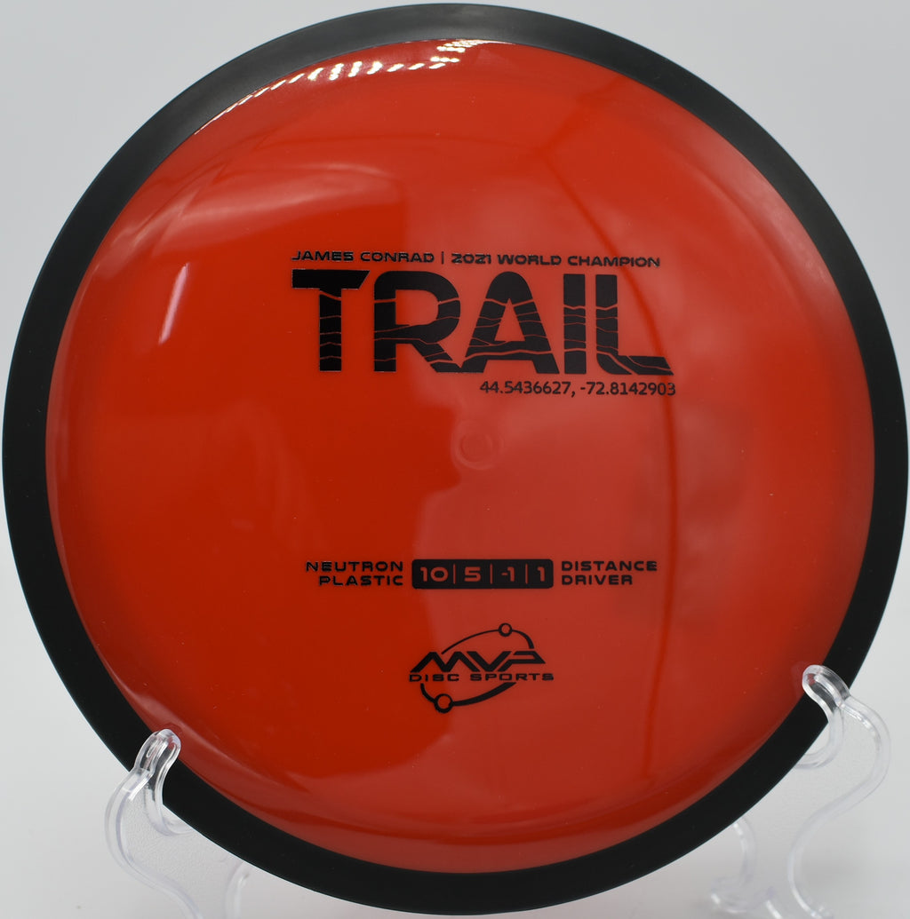 Executing a pinpoint shot with a Neutron Trail at Glendoveer Disc Golf Course in Portland, Oregon.