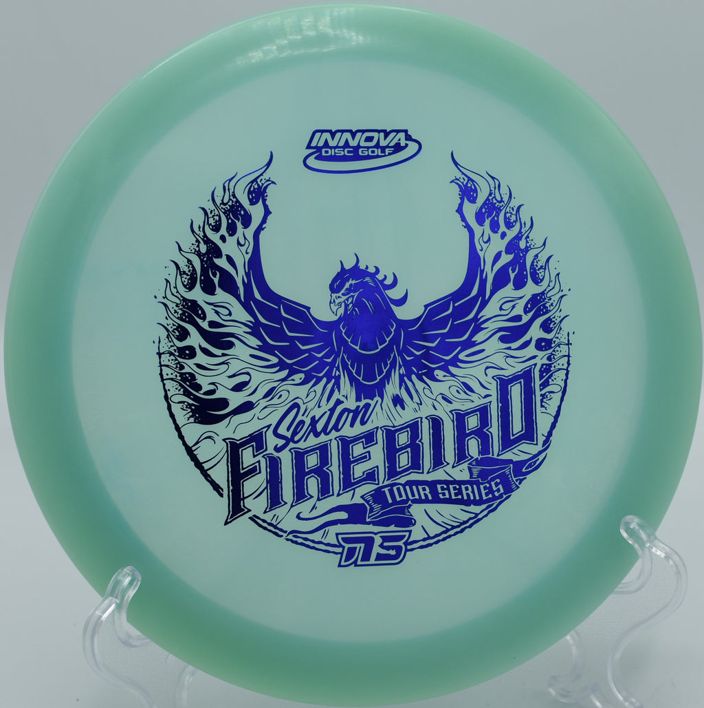 "Glow Plastic Sexton Firebird for Night Games in Cleveland, OH"