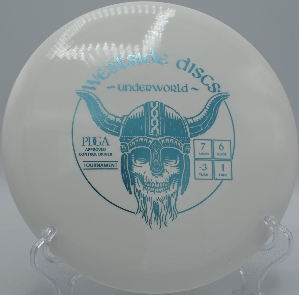 Westside Underworld showing glide at Village of Pinehurst DGC in Pinehurst, North Carolina