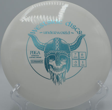 Underworld thrown down fairway at Lake Claiborne State Park in Homer, Louisiana