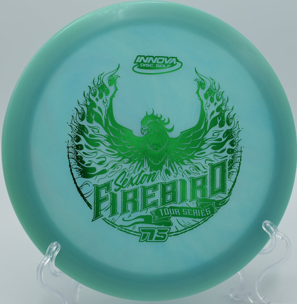 "Glow-in-the-Dark Sexton Firebird for Disc Golf in Raleigh, NC"