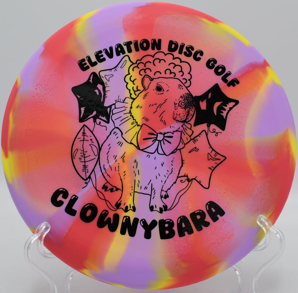 Capybara minimizing skip at Ewing Park in Des Moines, Iowa