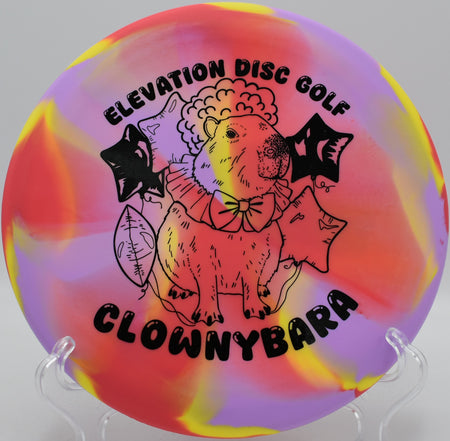 Elevation Capybara sticking to slope at Gateway Woods DGC in Grabill, Indiana