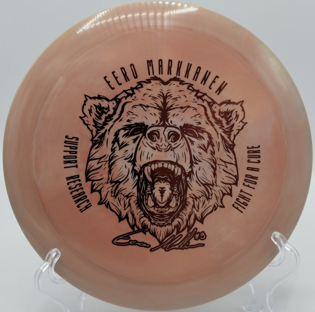 "Eero Markkanen Swirly Star Destroyer designed for power and precision in Ohio disc golf."