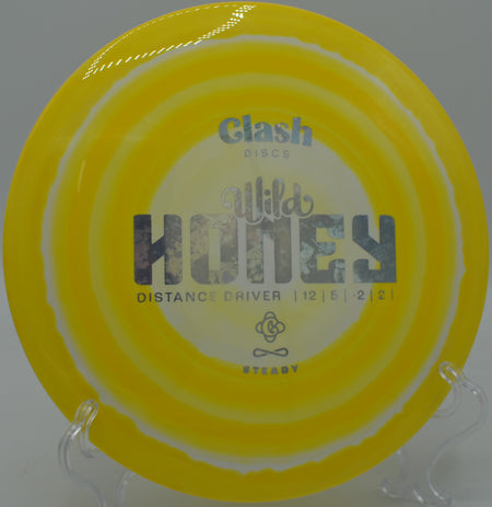 Steady Ring Wild Honey soaring on a wide-open turnover line at Lake Eureka DGC in Eureka, Illinois.