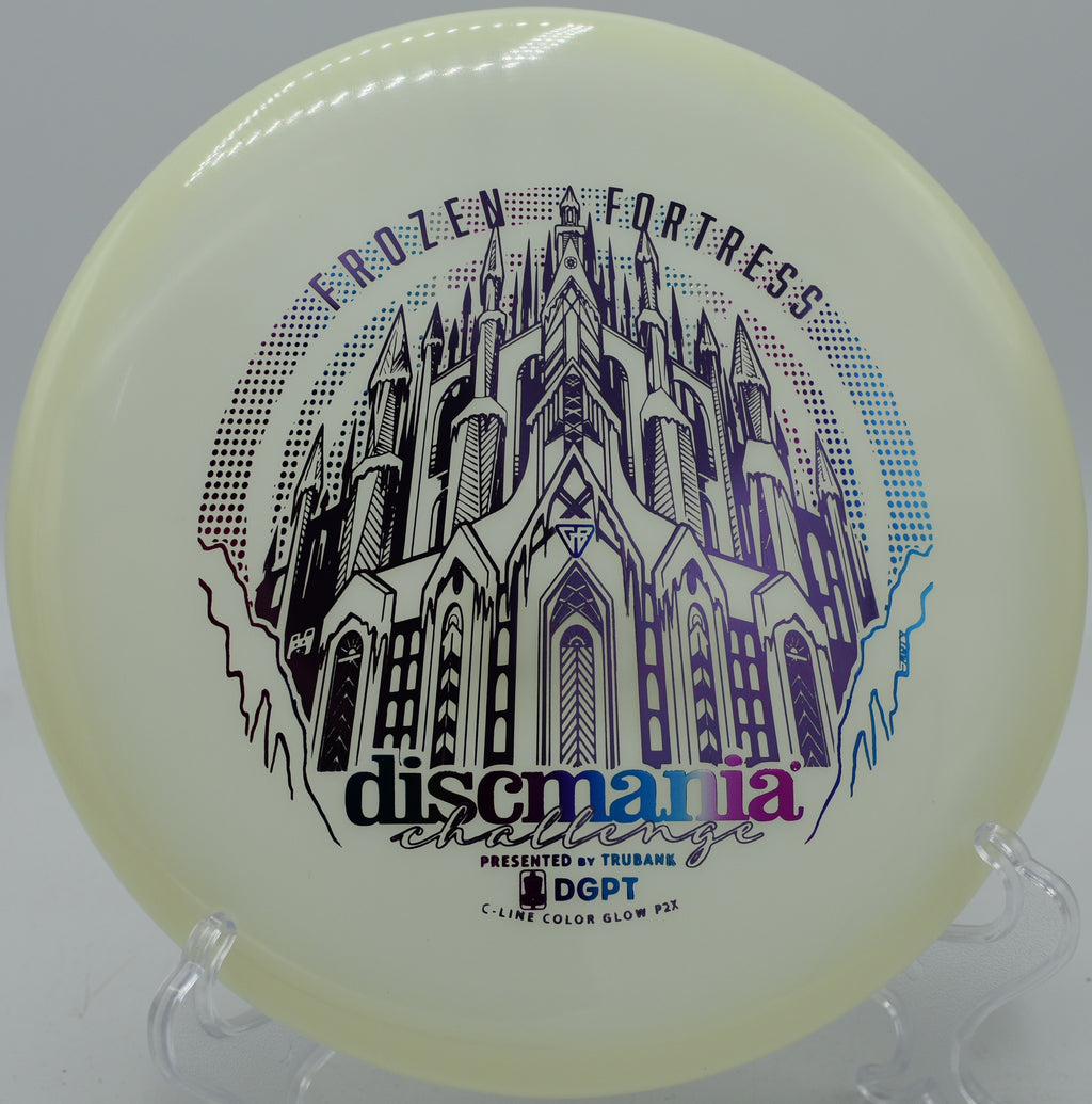 Glow putter fading into chains at Blue Ribbon Pines in East Bethel, Minnesota