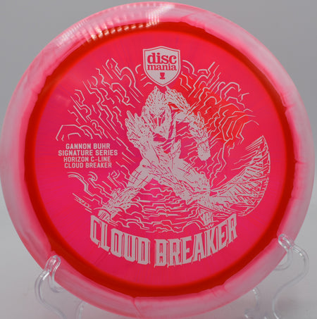 Gannon Buhr Horizon Cloud Breaker fading out on a sky-high bomb at Blue Ribbon Pines in East Bethel, Minnesota.