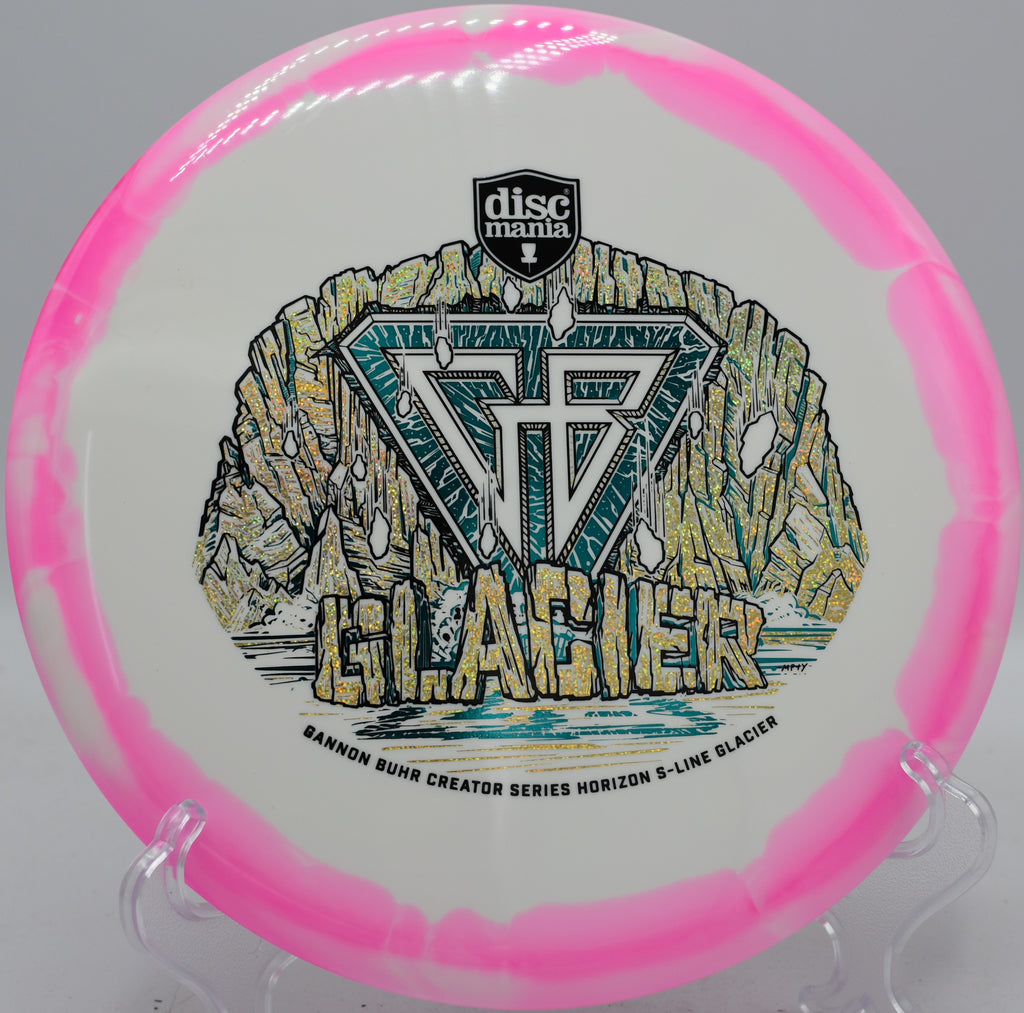Discmania Glacier midrange flying flat with reliable fade at Morley Field in San Diego.