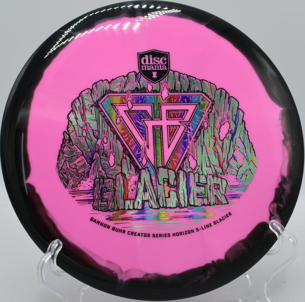 Horizon S-Line triple stamp Glacier flying dead straight through tight trees.