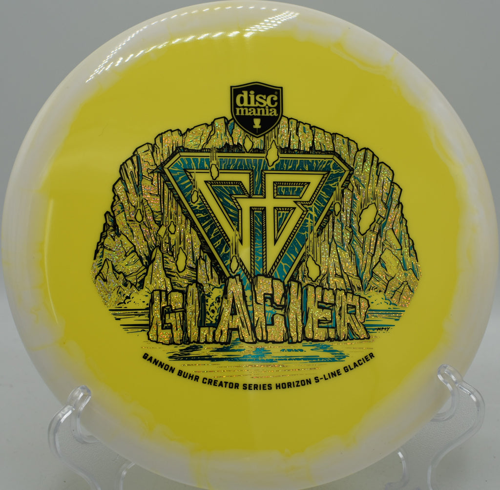 Horizon S-Line Glacier drifting on a smooth flat line before fading into the circle at Nevin Park.