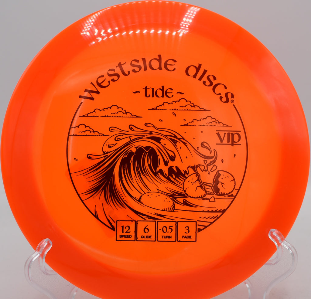 VIP plastic Tide hugging the fairway with pinpoint accuracy at Hornets Nest DGC in Charlotte, NC.