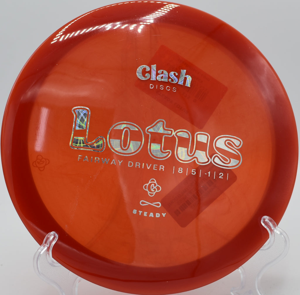 Steady Lotus floating cleanly through a gap on Hole 11 at White Spruce Park Disc Golf Course, Brampton, Ontario.