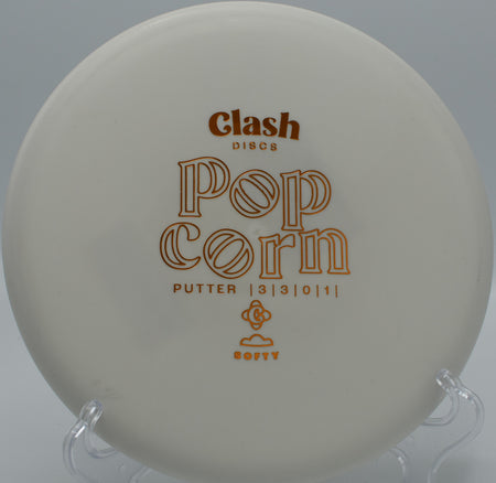 Popcorn gliding through a wooded fairway on Hole 5 at Raptor’s Roost Disc Golf Course, Axton, Virginia.