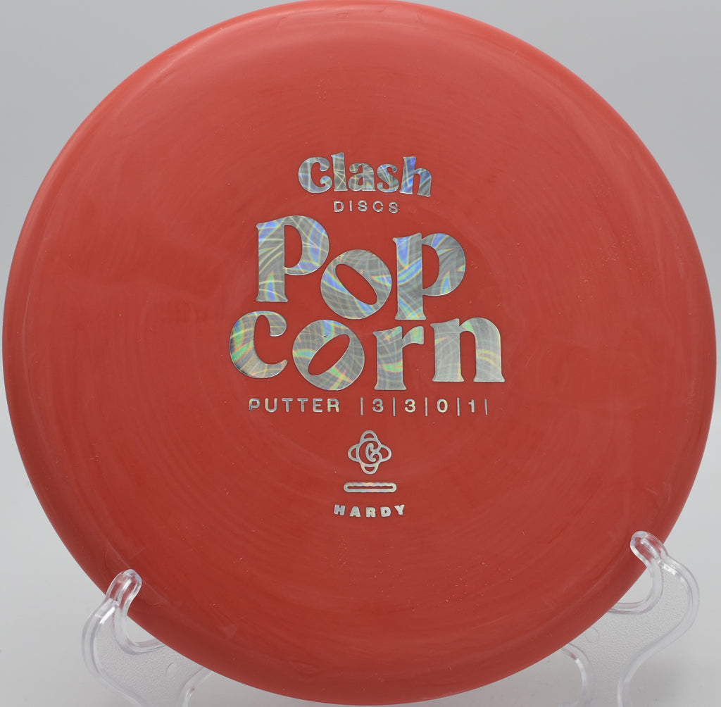 Popcorn dropping perfectly into the basket on Hole 16 at Whistlers Bend Disc Golf Course, Roseburg, Oregon.