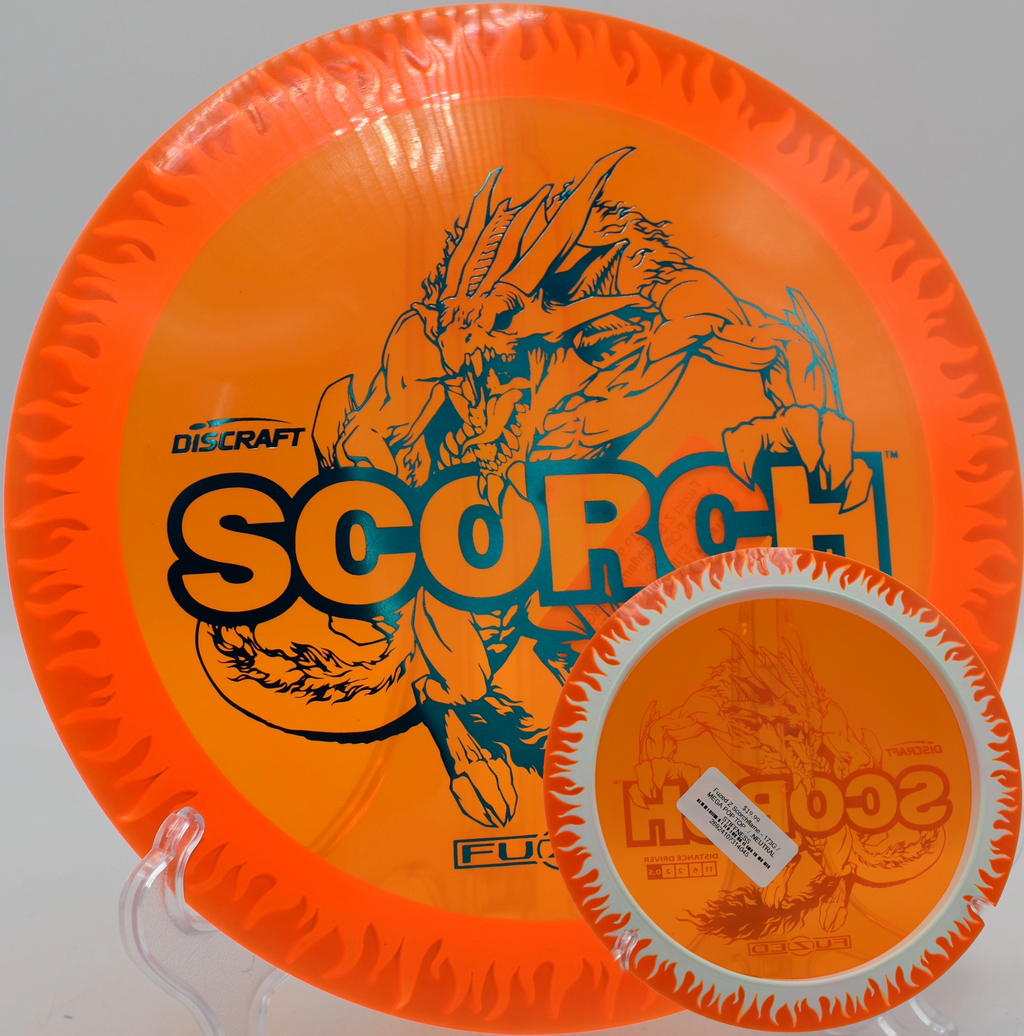 Scorchflame thrown across prairie-style fairway at Herman Hill Park in Wichita, Kansas