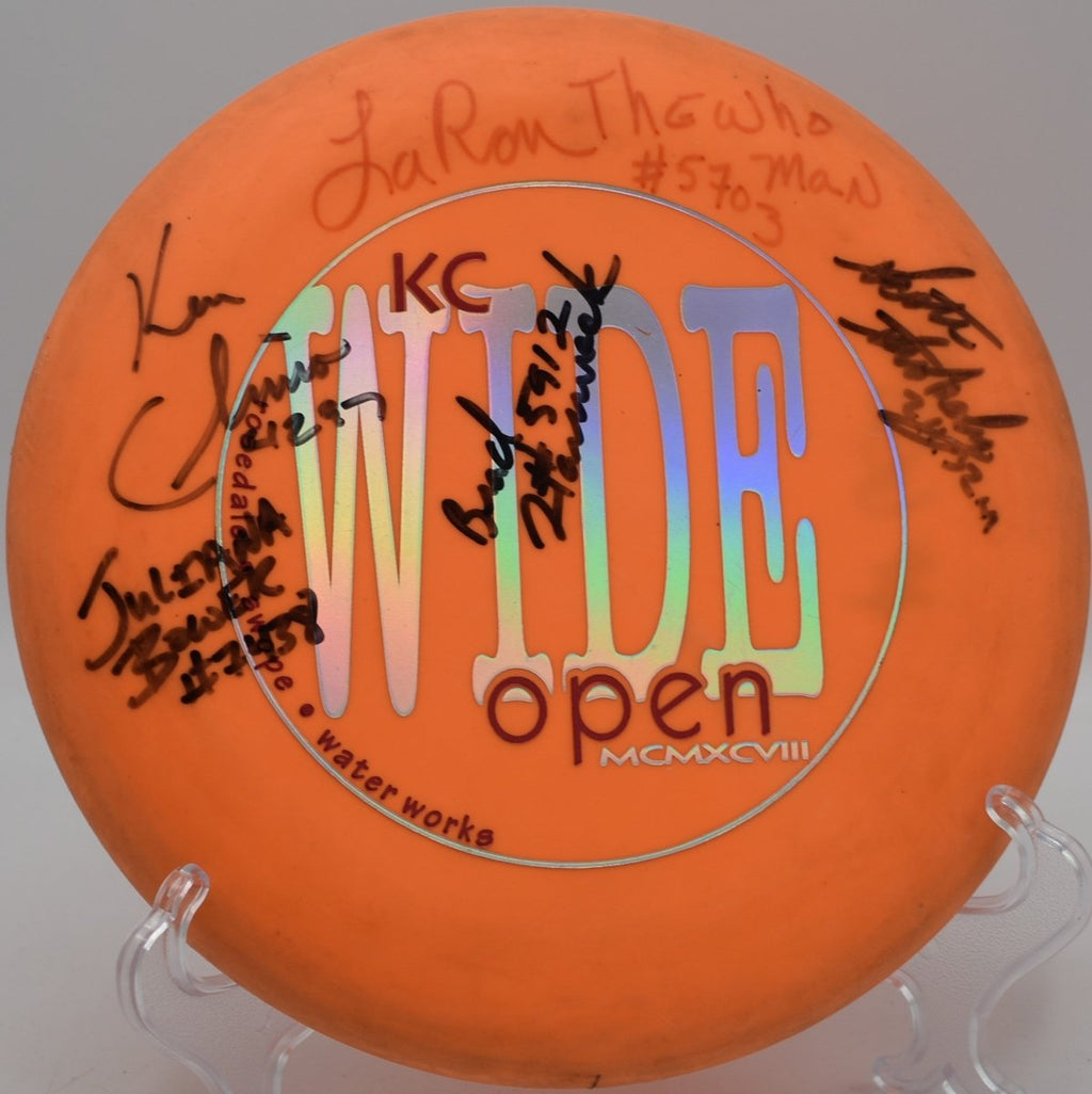 2 Ring Micro Bead Aviar Pat (KC Wide Open with Signatures. - Flexline Discs - 70617531022653