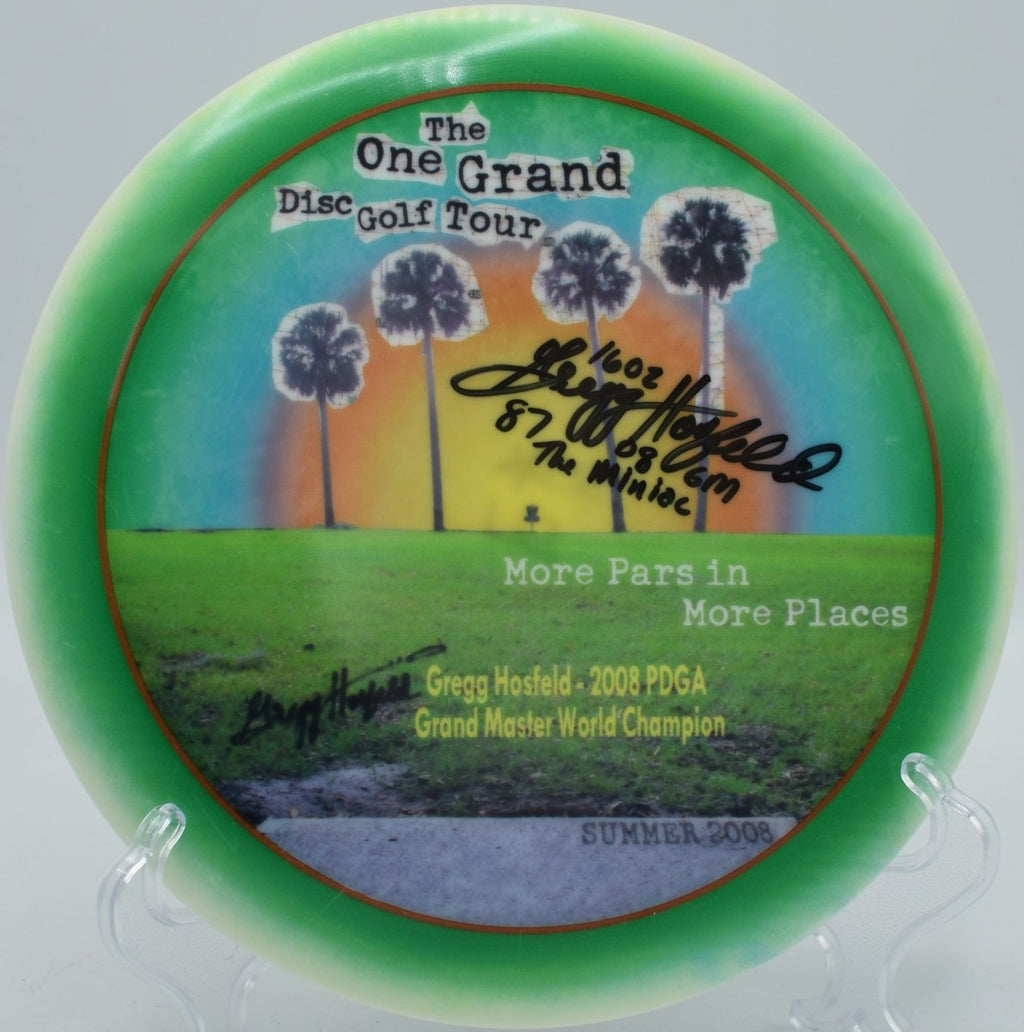 2008 Inn - Color Star Destroyer W/Pat's (Signed By HOF Golfer Gregg Hosfeld W/COA) - Flexline Discs - 73828861060605