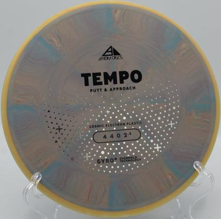 Axiom Cosmic Electron Tempo Cosmic Electron throwing approach disc