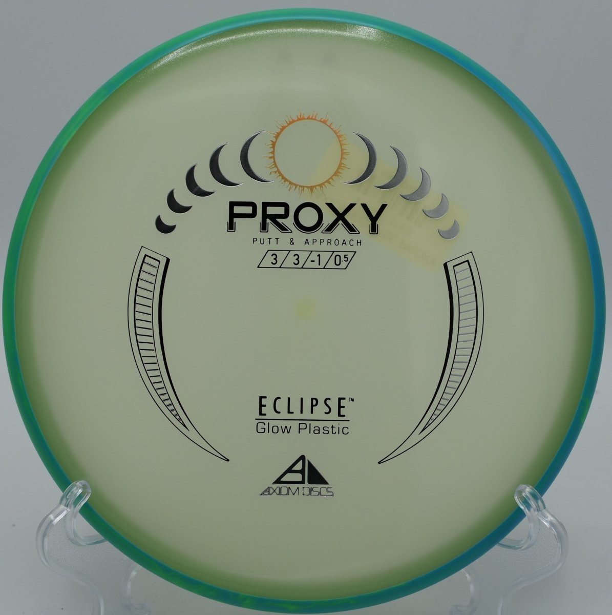 Axiom Eclipse Proxy glow approach disc with neutral controllable flight