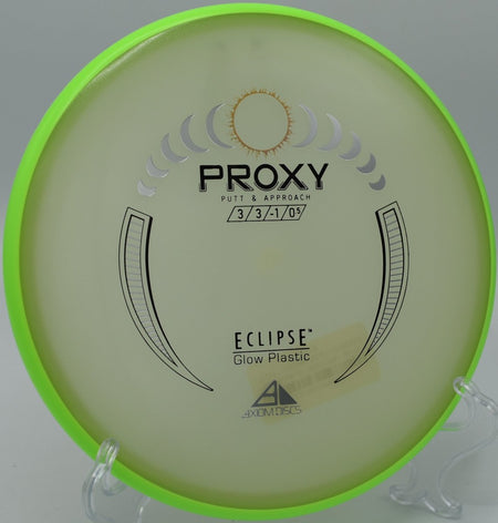 Axiom Eclipse Proxy straight throwing putter for accurate tee and approach shots