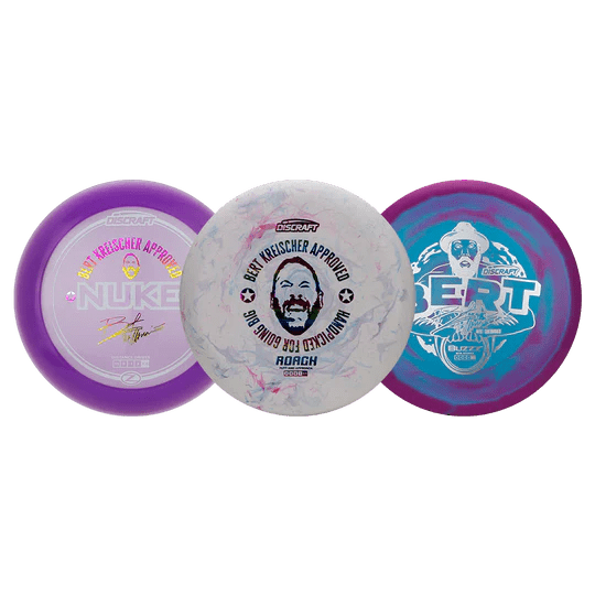 Bert Kreischer 3 Pack Machine Set (Starter Set) - Flexline Discs - 76450551067005