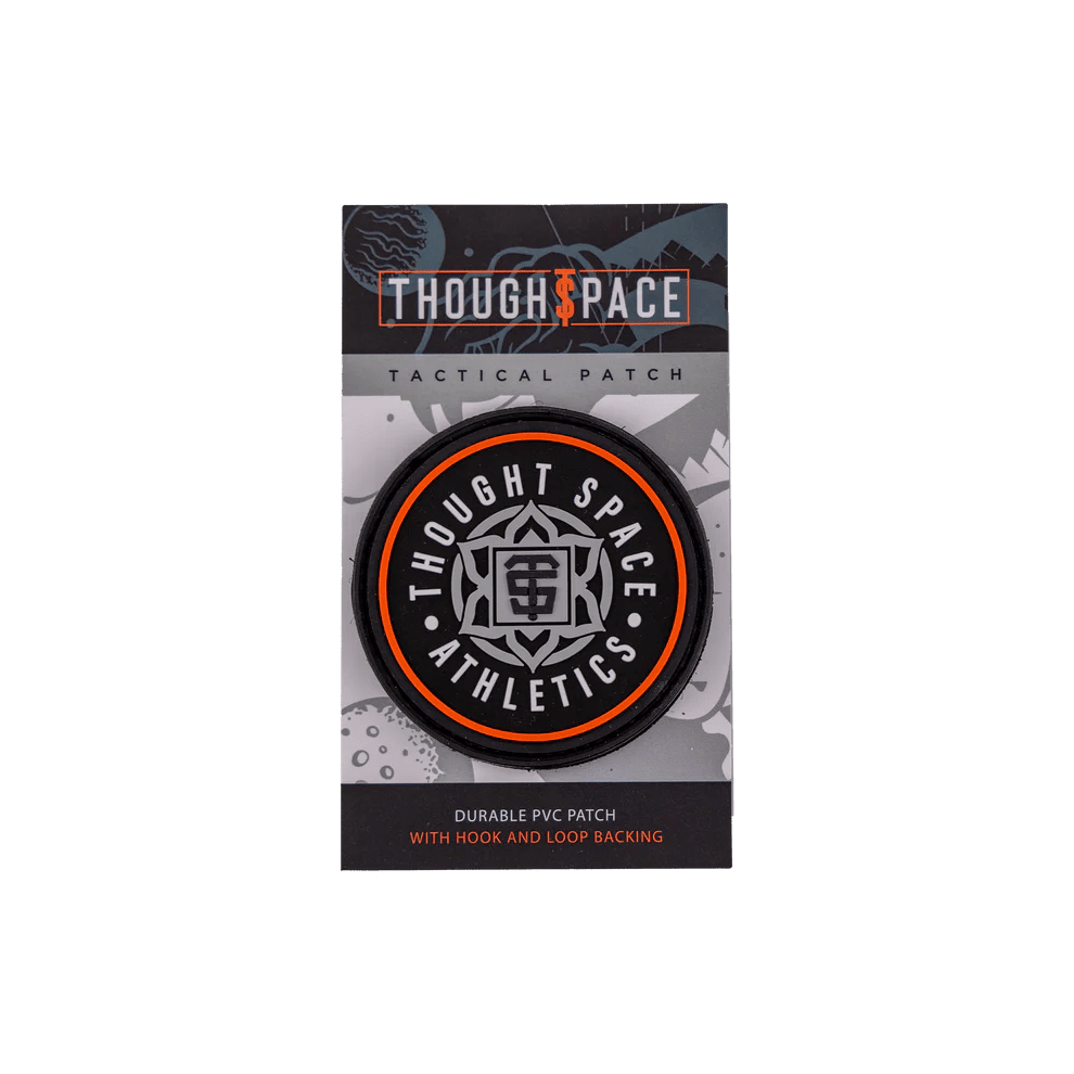 ThoughtSpace Athletics Tactical PVC Patch W/Hook & Loop Backing