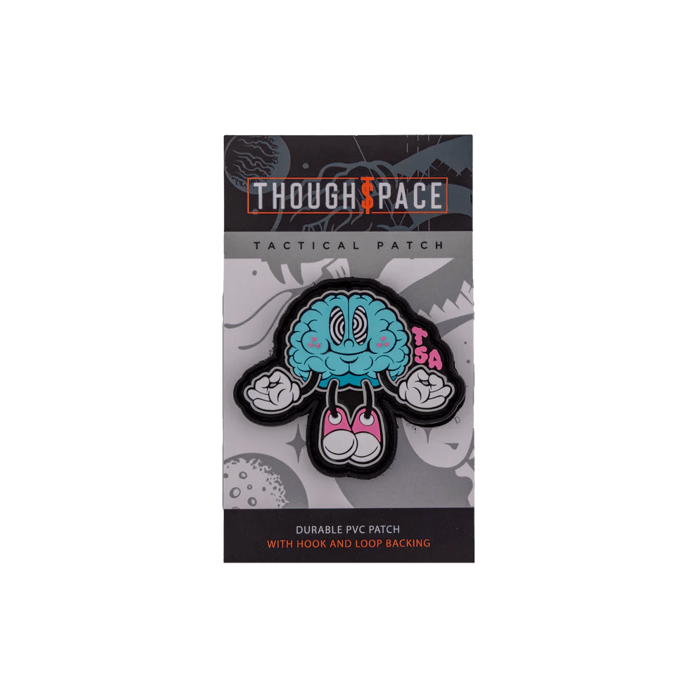 ThoughtSpace Athletics Tactical PVC Patch W/Hook & Loop Backing
