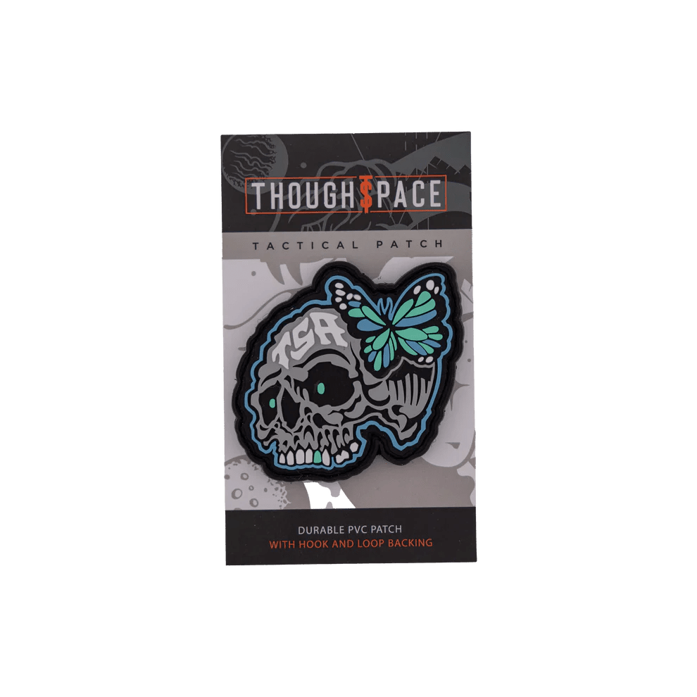ThoughtSpace Athletics Tactical PVC Patch W/Hook & Loop Backing