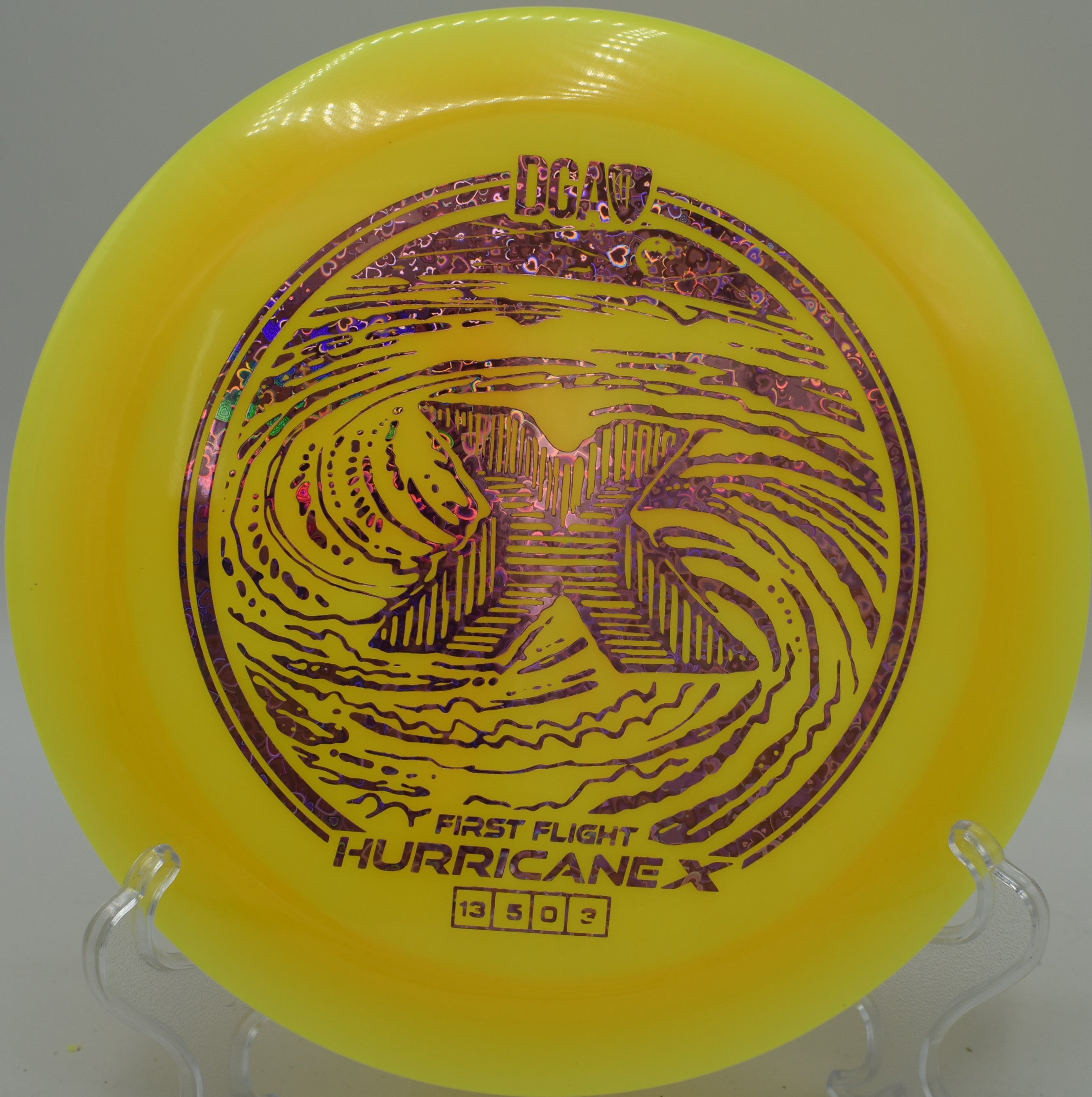 DGA Hurricane X forehand distance driver