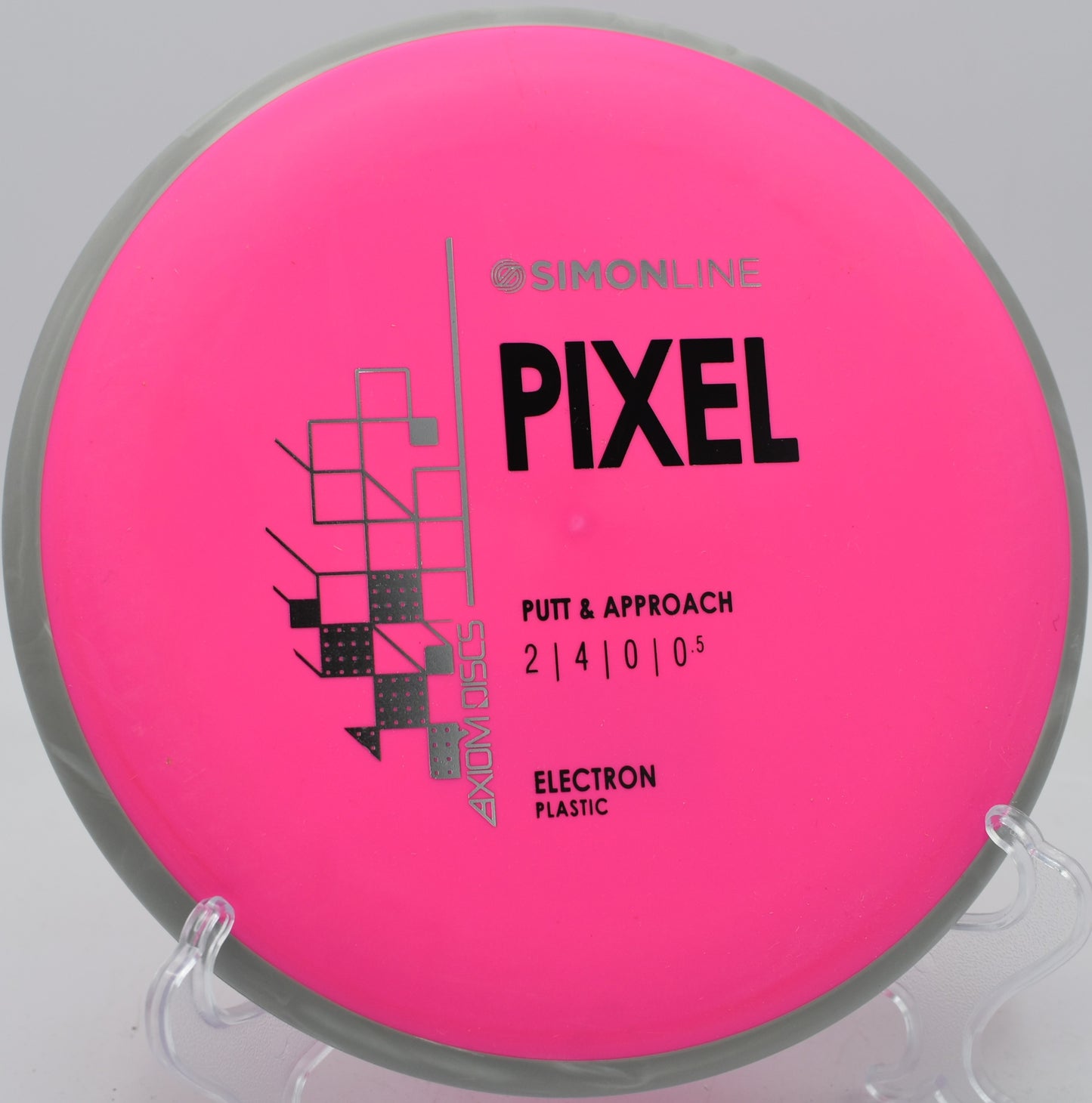 MVP Electron Pixel launched with a spin putt into the heart of the chains at Hornets Nest Park in Charlotte, North Carolina.

