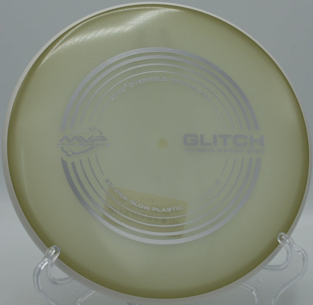 Eclipse Glitch glow catch putter glide shot at DeLaveaga Disc Golf Course in Santa Cruz, California