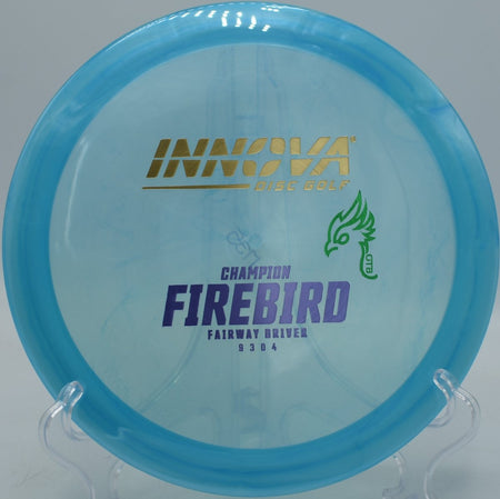 FAF Luster Champion Firebird disc golf driver fighting headwinds at Winthrop Arena Disc Golf Course, Rock Hill, South Carolina