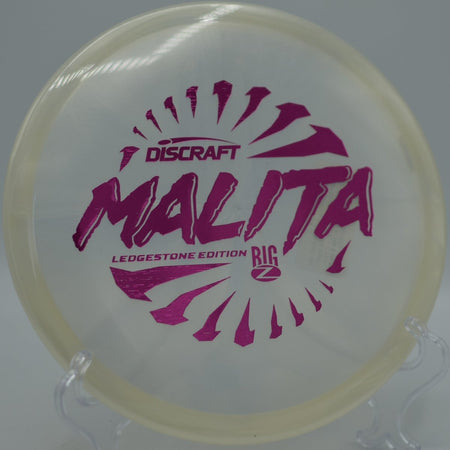 2026 Ledgestone Paul McBeth Big Z Swirl Malita midrange gliding dead straight on a controlled tunnel shot at Idlewild Disc Golf Course in Burlington, Kentucky