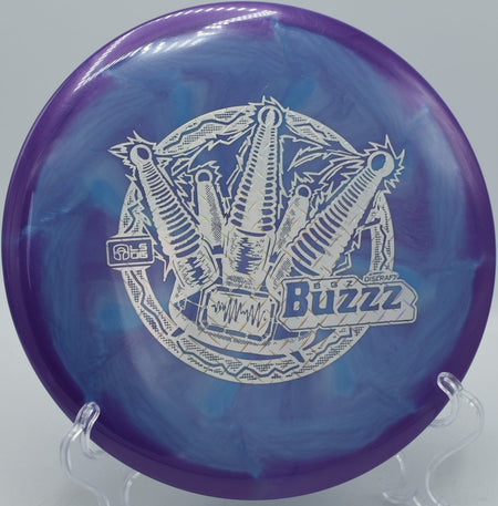 Discraft Big Z Swirl Buzzz 8 Hole midrange available in Texas with nationwide shipping for straight glide control shots