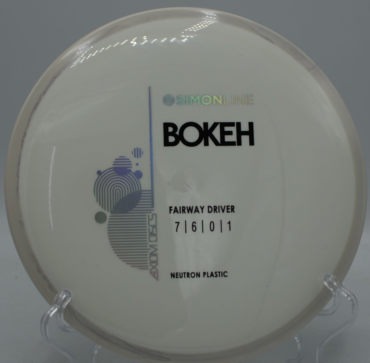 Simon Line Neutron Bokeh fairway driver at Maple Hill DGC, Leicester MA for straight flights and dependable glide