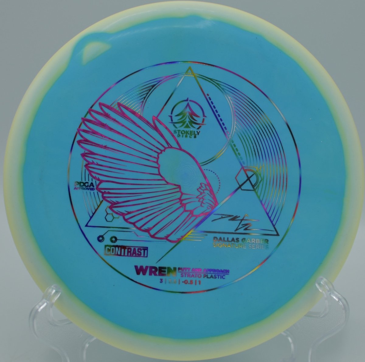 Stokely Discs Signature Contrast Strato Wren Dallas Garber for Washington players nationwide shipping