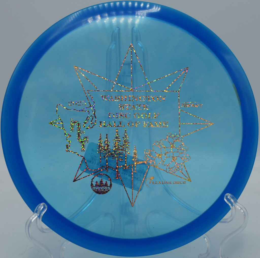 Z Buzzz SS flying smooth hyzer-flip lines at Toney's Mountain Disc Golf Course in Charlotte, North Carolina