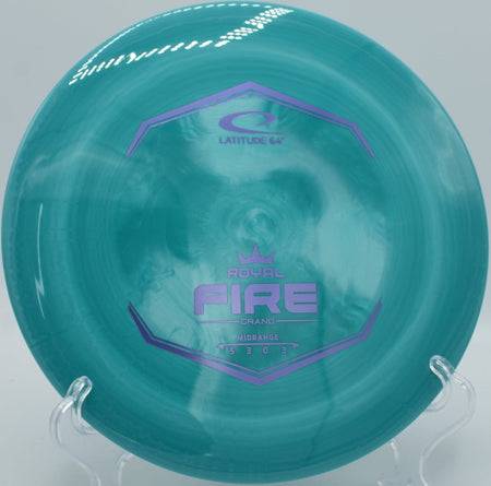 Latitude 64 Fire overstable midrange available in Texas with nationwide shipping for wind fighting hyzer shots