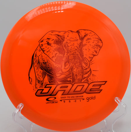 Latitude 64 Gold Line Jade easy-to-throw driver launched on a hyzer-flip at Maple Hill Disc Golf Course in Leicester, Massachusetts
