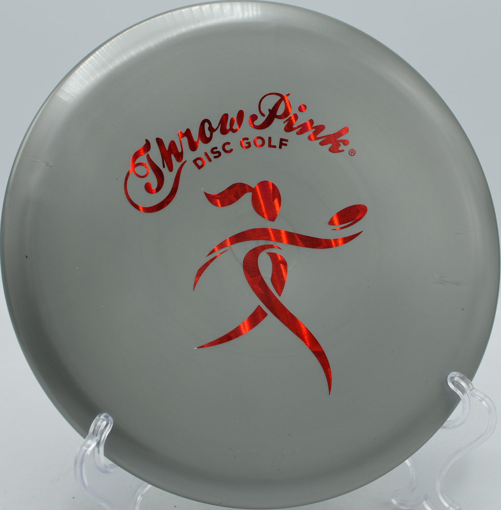 Innova Shimmer Star VRoc3 stable midrange gliding on a controlled hyzer at Maple Hill Disc Golf Course in Leicester, Massachusetts.