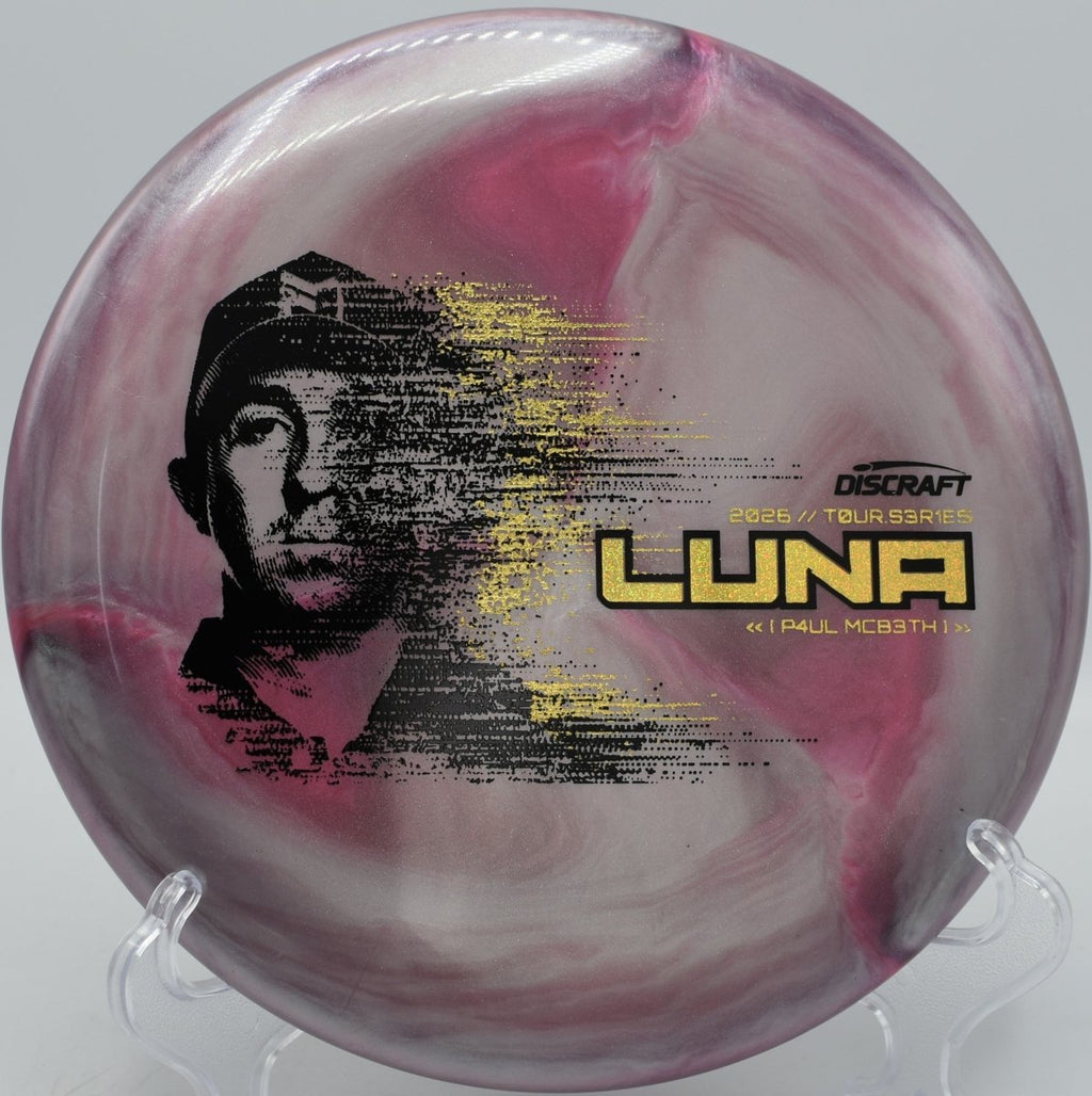 Discraft 2026 Paul McBeth Tour Series Luna putter available in Texas with nationwide shipping for stable putting and approach control