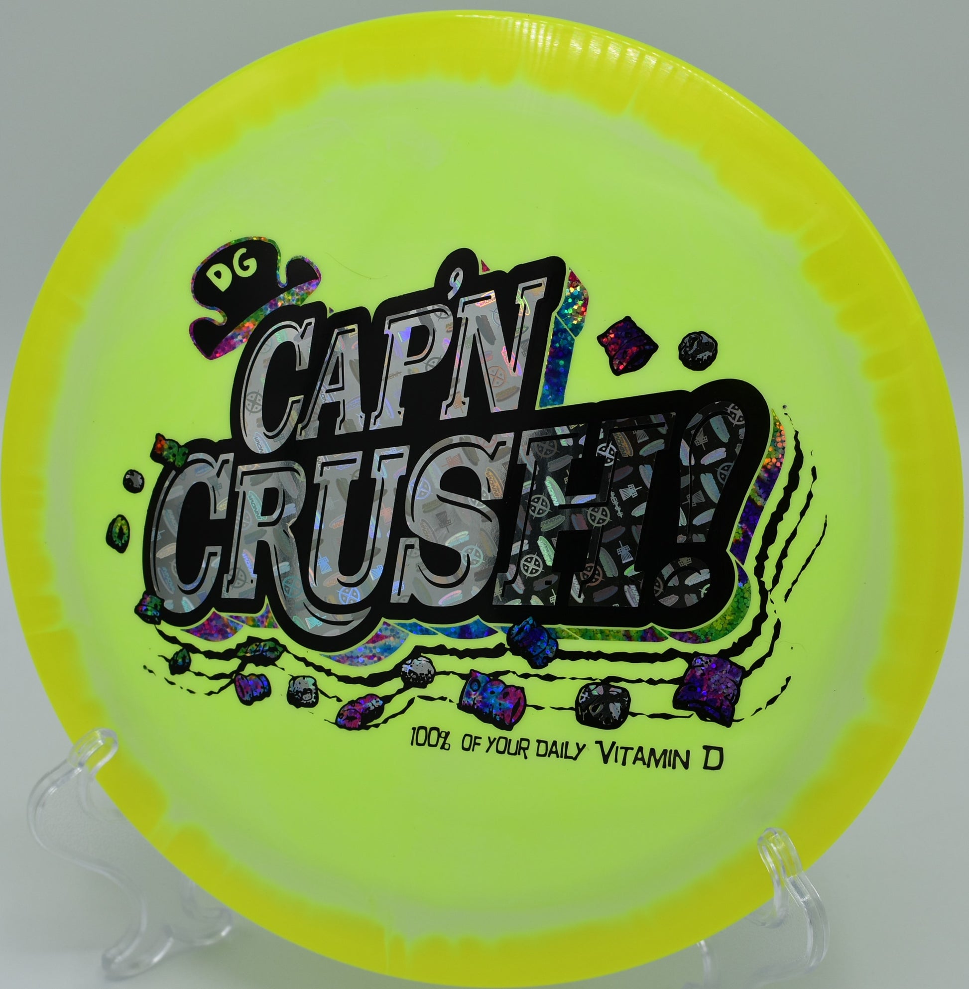 HALO SHRYKE (CAP'N CRUSH) disc golf disc, designed for maximum distance and unique style, perfect for players and collectors, available nationwide and in Nashville, TN