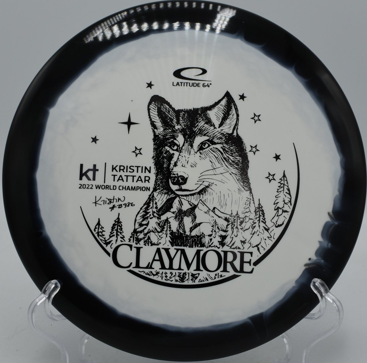 LAT64 Gold Orbit Claymore (Kristin Tattar) - Flexline Discs - 29581831157149