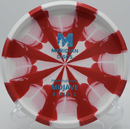 Marbled Graphite Mojave putter lining up a circle-1 putt at Cane Ridge Disc Golf Course in Antioch, Tennessee