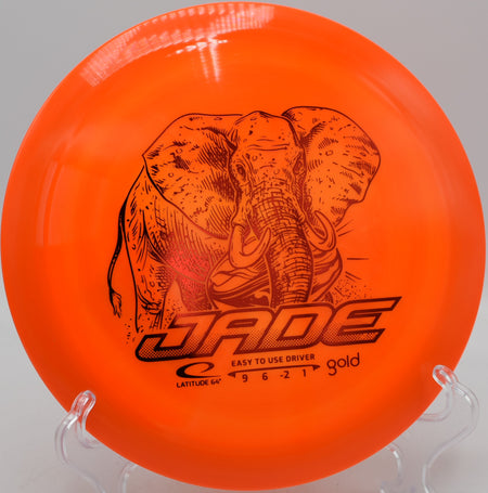 Gold Line Jade lightweight fairway driver flying straight with glide at DeLaveaga Disc Golf Course in Santa Cruz, California