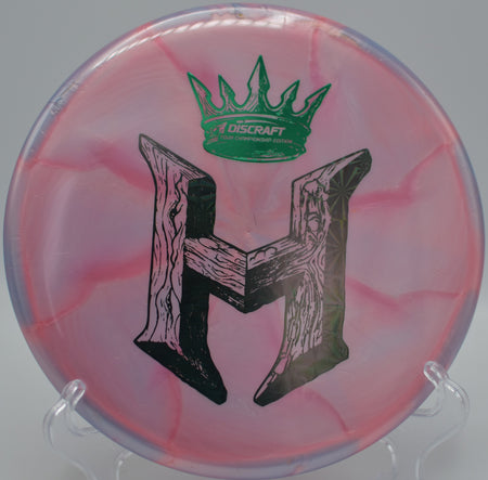 Big Z Jawbreaker Zone SS Holyn Handley edition photographed on the fairway at Oregon Park DGC in Marietta, GA, ideal for touch forehands and controlled upshots.