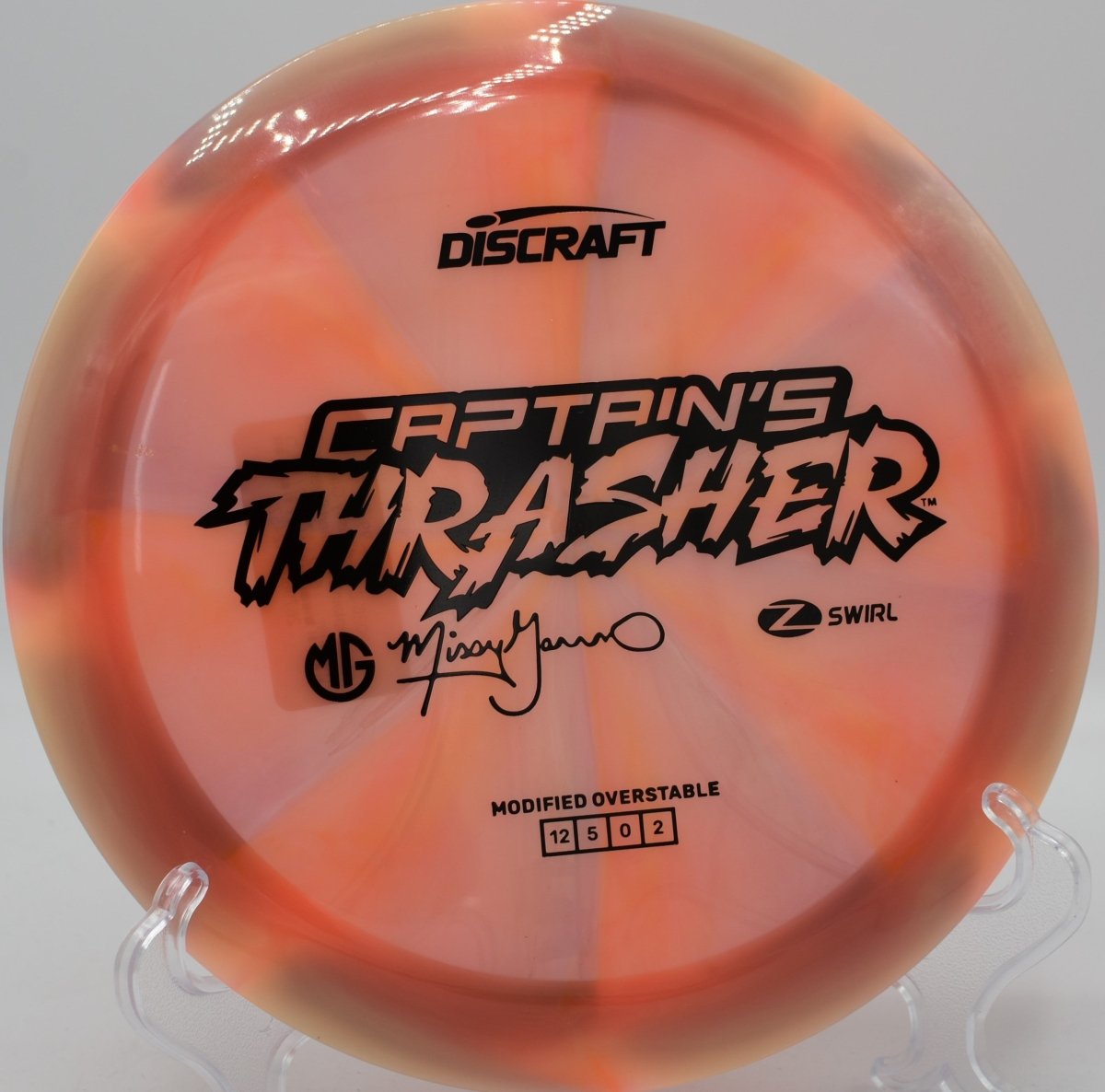 Z Swirl Captain's Thrasher featured at DeLaveaga DGC, Santa Cruz CA for long flex line shots