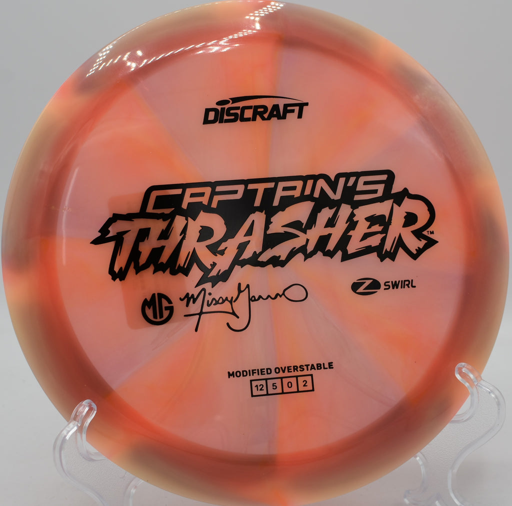 Z Swirl Captain's Thrasher featured at DeLaveaga DGC, Santa Cruz CA for long flex line shots
