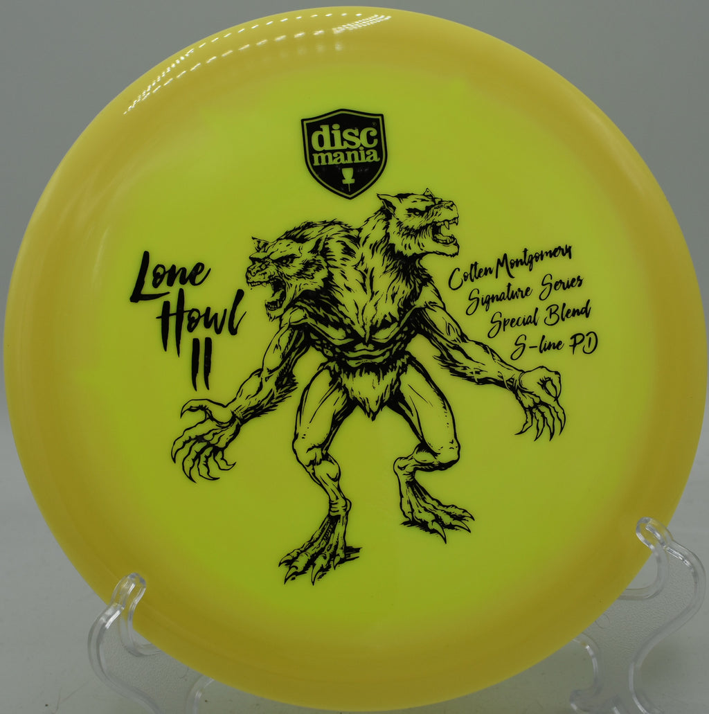 Discmania Lone Howl 2 PD holding a wide hyzer with dependable fade at Eagles Crossing in Hawk Point, Missouri.

