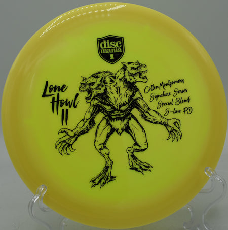 Discmania Lone Howl 2 PD holding a wide hyzer with dependable fade at Eagles Crossing in Hawk Point, Missouri.

